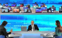 Tổng thống Putin nhận được 2.5 triệu câu hỏi trực tuyến