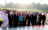 Lãnh đạo Đảng, Nhà nước viếng Chủ tịch Hồ Chí Minh