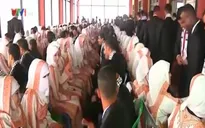 Đám cưới tập thể của 200 cặp đôi Palestine tại dải Gaza
