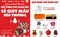 Giới văn phòng hiến máu tình nguyện vì bệnh nhân Thalassemia