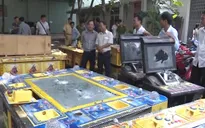 Vũng Tàu: Tiêu hủy 20 máy đánh bạc trá hình
