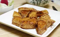 Thơm ngon đậu phụ sốt chua ngọt tẩm vừng