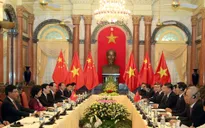 Chủ tịch nước hội đàm với Tổng Bí thư, Chủ tịch Trung Quốc Tập Cận Bình