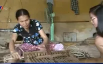 Nguy cơ mai một làng nghề chiếu cói Nga Sơn
