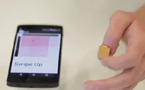 Điều khiển điện thoại bằng móng tay