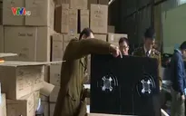 Hà Nội: Bắt hàng nghìn thùng hàng gia dụng nhập lậu