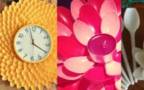 Làm đồ trang trí đón Tết bằng… thìa