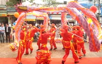 Tết của đoàn lân sư rồng tại TP.HCM