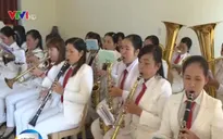 Nam Định: Độc đáo đội kèn đồng nữ Hải Hậu