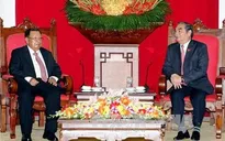 Đồng chí Lê Hồng Anh tiếp Phó Chủ tịch nước Lào