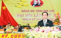Đồng chí Trần Đại Quang dự Đại hội Đảng bộ tỉnh Gia Lai