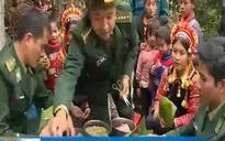 Bộ đội Biên phòng chuẩn bị đón Tết với đồng bào La Hủ