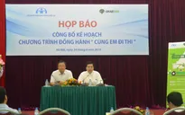 “Cùng em đi thi”: Hỗ trợ cước taxi tại 3 thành phố lớn
