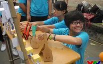 Đại học Quốc gia Hà Nội tưng bừng đón chào tân sinh viên