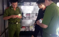 Truy đuổi xuyên tỉnh, bắt giữ xe ô tô vận chuyển hàng nghìn ĐTDĐ lậu tại Bắc Ninh