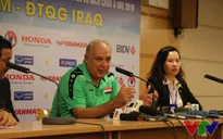 HLV ĐT Iraq: Với Nguyên Mạnh, ĐT Việt Nam sẽ đánh bại Thái Lan