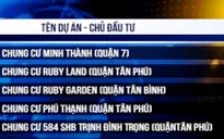 TP.HCM: Chung cư bị cầm cố, khách mua nhà khó có sổ đỏ
