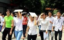 Nắng nóng gay gắt trong suốt đợt thi THPT Quốc gia 2015