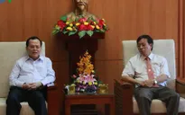 Đồng chí Ngô Văn Dụ làm việc tại tỉnh Quảng Nam