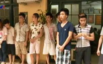 Tạm giữ nhóm đối tượng đua xe gây rối ở Hà Nội
