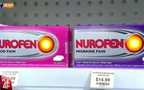 Australia dừng bán thuốc giảm đau Nurofen do lừa dối khách hàng