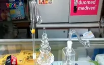 Khó xử phạt cửa hàng y khoa bán dụng cụ hút ma túy đá
