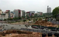 Phân luồng giao thông nút giao đường Bưởi - Hoàng Hoa Thám từ 10/11