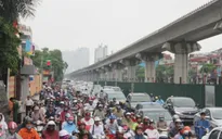 Hà Nội: Khắc phục ùn tắc giờ cao điểm trên đường Nguyễn Trãi