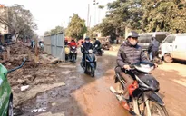 Đường Thanh Nhàn ùn tắc do nhà thầu không tuân thủ hợp đồng