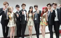 EXO, SNSD, Super Junior so kè nhau tại Golden Disk Award
