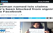 Bị khóa tài khoản Facebook vì trùng tên với ISIS