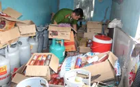 An Giang: Bắt quả tang điểm sang chiết gas trái phép