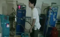 Cận cảnh bên trong trạm sang chiết gas lậu của công ty Ga Việt