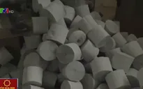 Thâm nhập lò sản xuất giấy vệ sinh giả tại Đồng Nai