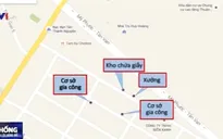 Sản xuất, đóng gói giấy vệ sinh giả theo mô hình vệ tinh