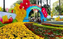 Tưng bừng Hội hoa xuân Ất Mùi trước giờ khai mạc