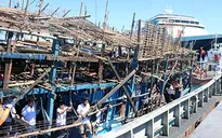 Khánh Hòa: Cứu thành công thuyền viên trên tàu Quảng Ngãi bị nạn ở Trường Sa