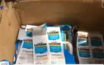 Bắt giữ hơn 15 tấn nước súc miệng, dung dịch vệ sinh giả