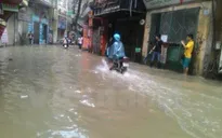 Các tuyến phố nội thành Hà Nội có thể bị ngập sau cơn mưa lớn