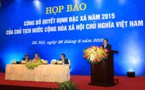 Hơn 18.000 phạm nhân được đặc xá dịp Quốc khánh 2/9