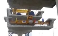 TP.HCM: Chính thức lắp đặt dầm cầu đầu tiên tuyến metro số 1