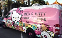 Độc đáo quán cà phê di dộng Hello Kitty