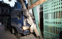 Hà Giang: Xe tải bị mất phanh, lao thẳng vào nhà dân