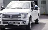 Chi tiết nội thất xe bán tải Ford F-150 Platinum 2015 đầu tiên tại Việt Nam