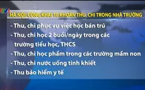 Hà Nội: Công khai 10 khoản thu, chi trong nhà trường