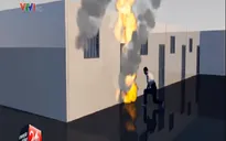 Ghen tuông, chồng phóng hỏa đốt gia đình nhà vợ