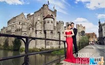 Hồ Hạnh Nhi khoe ảnh cưới lãng mạn ở trời Âu