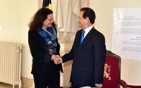 Thủ tướng hội kiến Chủ tịch Thượng viện Bỉ
