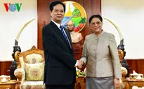 Thủ tướng Nguyễn Tấn Dũng hội kiến Chủ tịch Quốc hội Lào