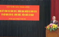 Ban Tuyên giáo Trung ương tổng kết công tác năm 2015